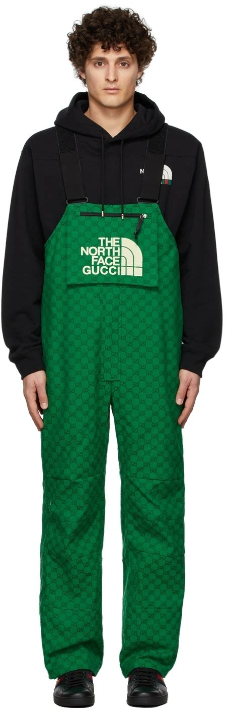 north face gucci overalls|gucci the north face price.